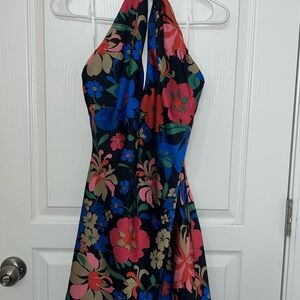 NWOT Lulu's Blue Halter Mini Dress for Cocktail